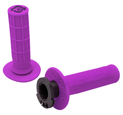 Defy Lock On Grips - Purple - MX