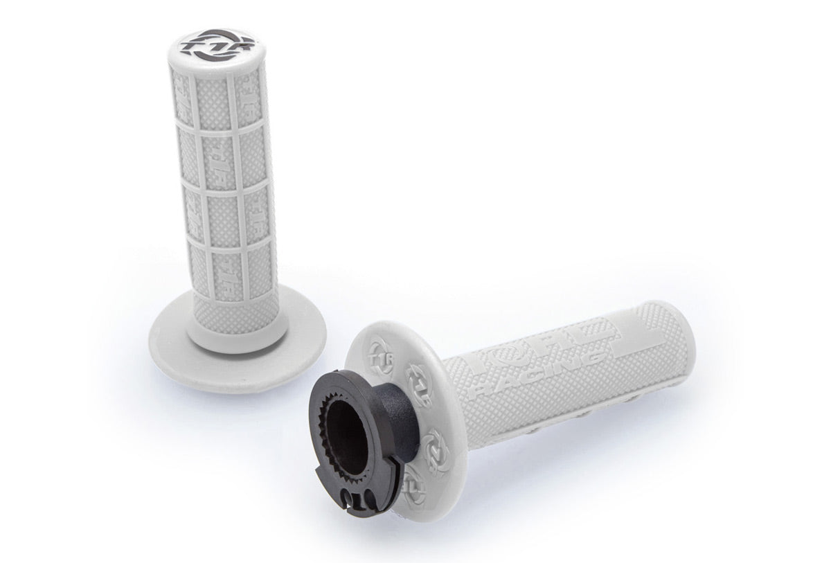 Defy Lock On Grips - White - MX – Torc 1 Racing