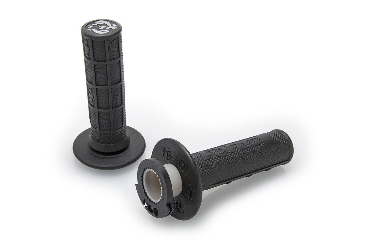 IONIC COLOR GRIP ブラック 低トルクコントロール Defy Lock On Grips - Black - MX – Torc 1 Racing